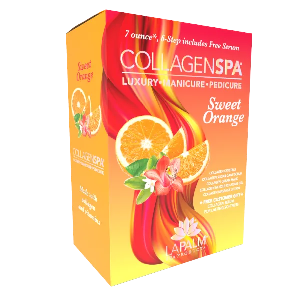 LaPalm Collagen Spa 6 Step Kit - Sweet Orange